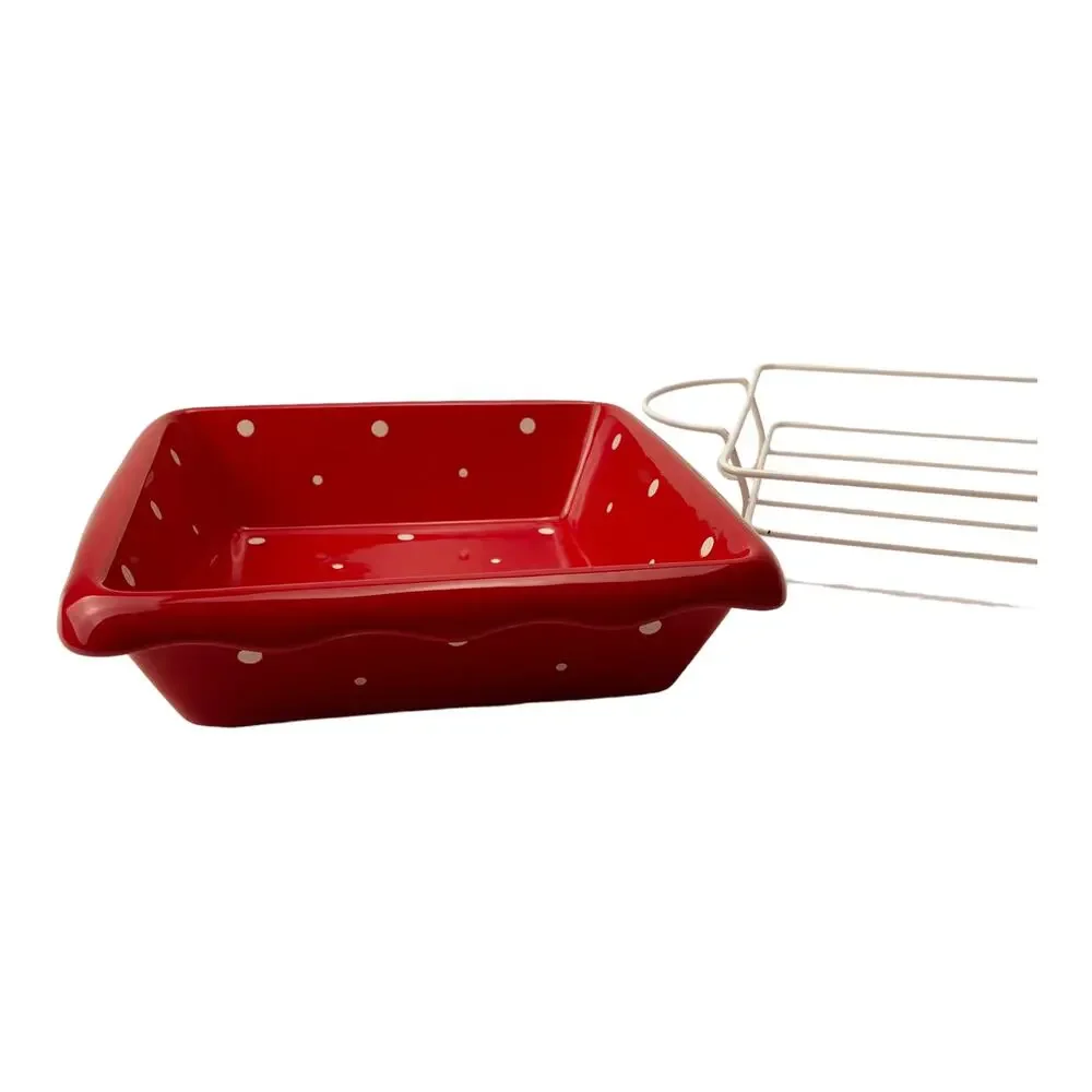 2 quart Square Casserole / Temp'tations Ovenware by Tara